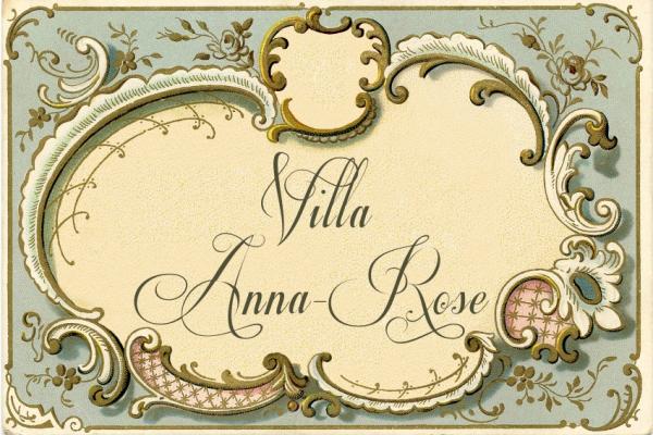Plaque de porte Modèle ANNA-ROSE - Le Monde de Rose